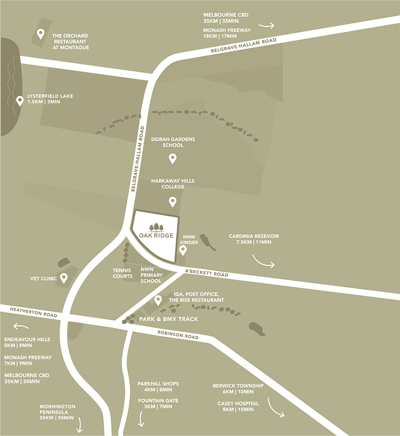 [Land for Sale] Oak Ridge Estate, Narre Warren North OpenLot